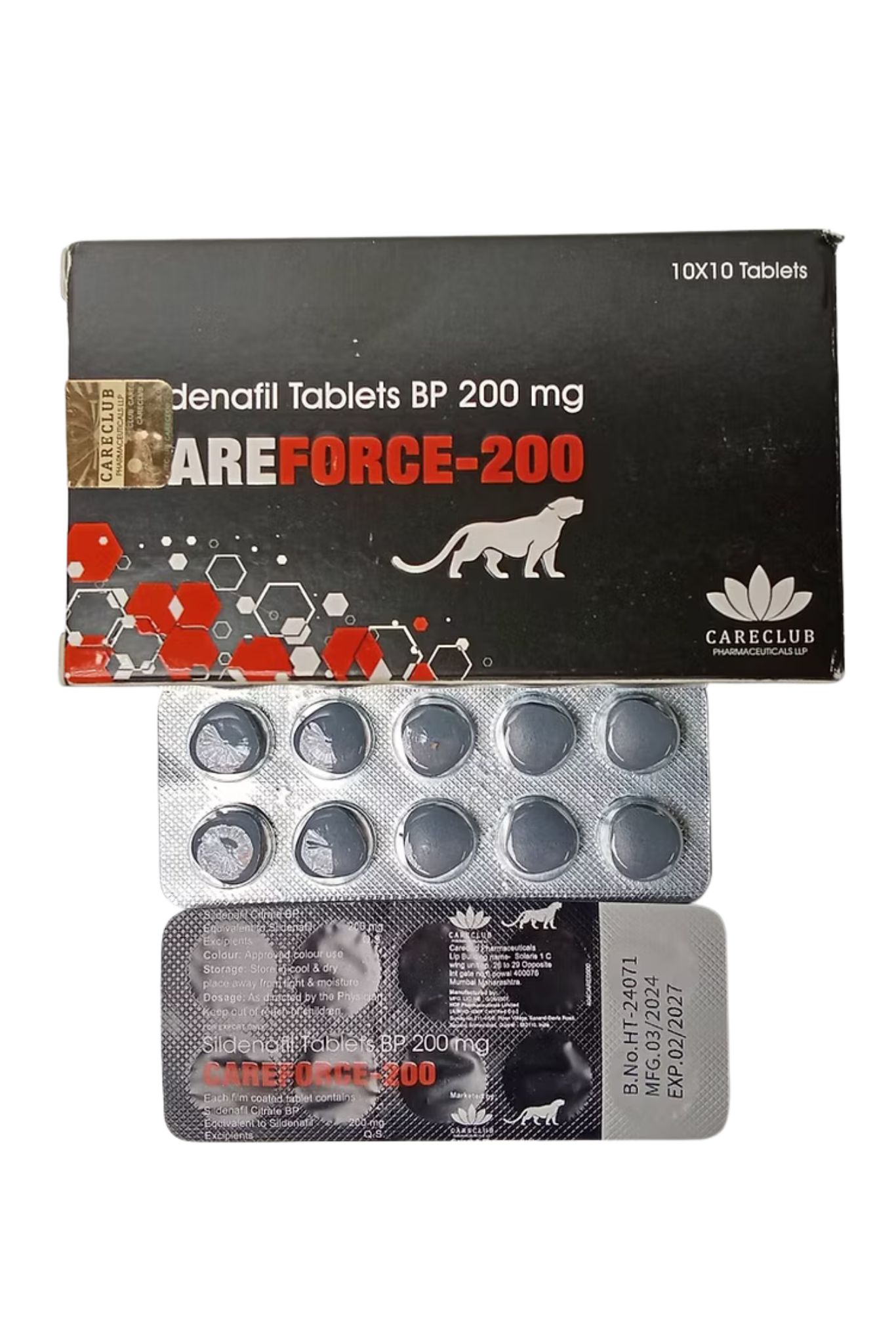 Sildenafil 200 - 10 tablets