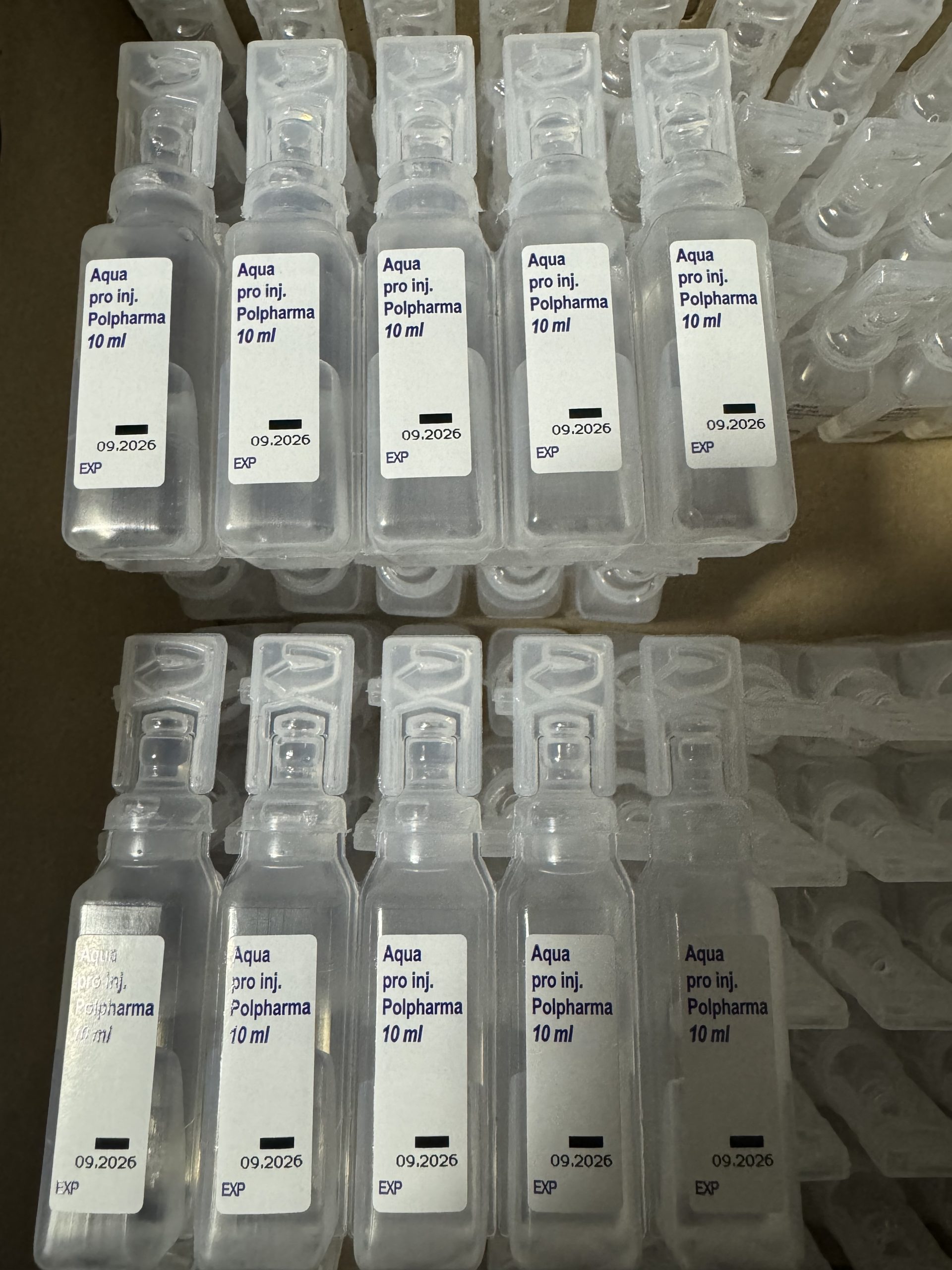 Aqua pro injectione 1 x 10ml