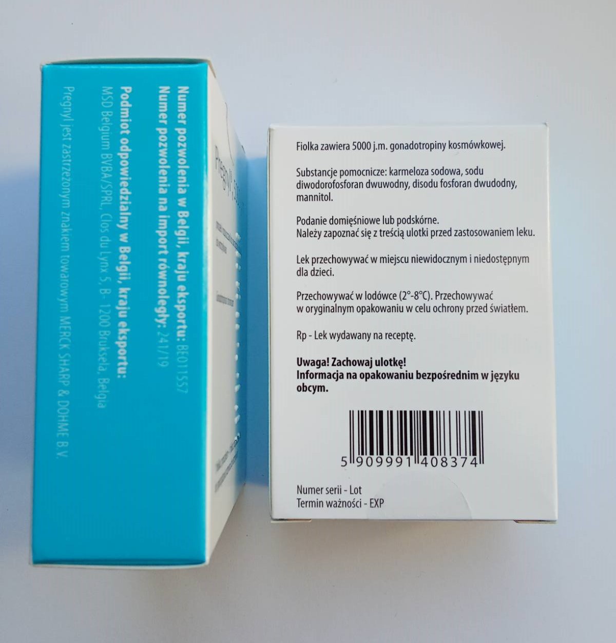 5000 Iu Pregnyl Injection HCG